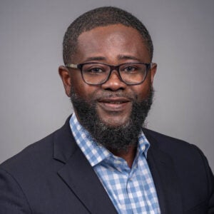 Kwame Gyabaah, MHA, Mini MBA, BS, ACHE, CHL, CER, CIS, CRCST